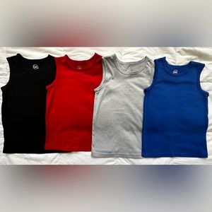 Wonder Nation - 4 Boys Sleeveless Tank Tops - 4 for $10!!